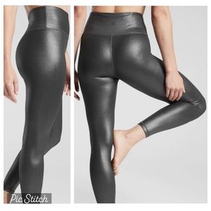 Athleta Elation Ultra High Rise Shimmer Tight